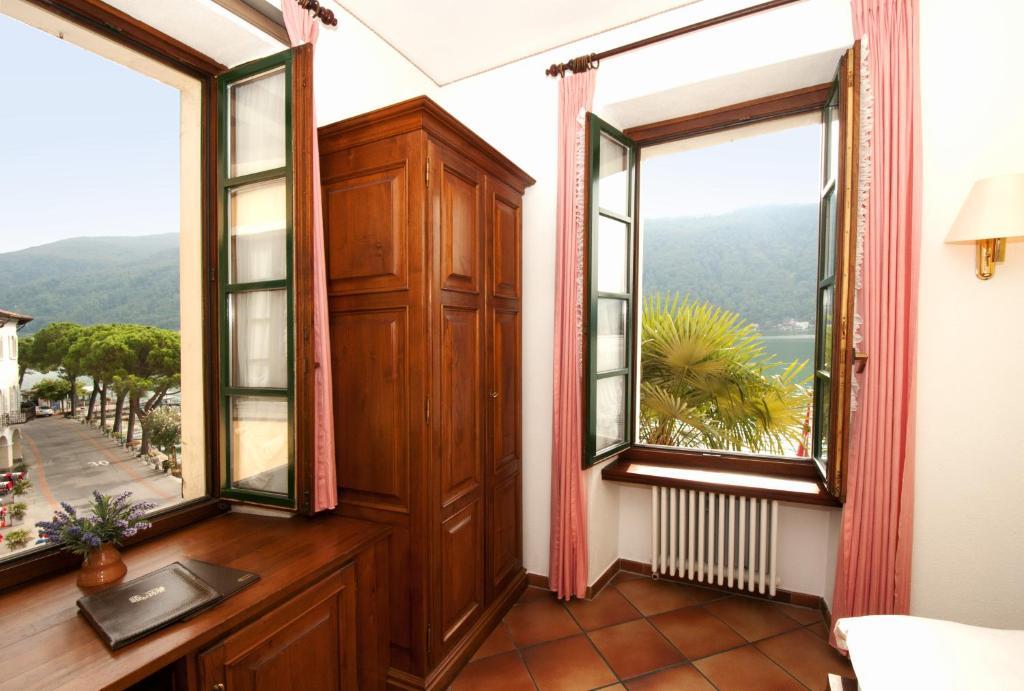 Albergo Ristorante Della Posta Morcote Zimmer foto